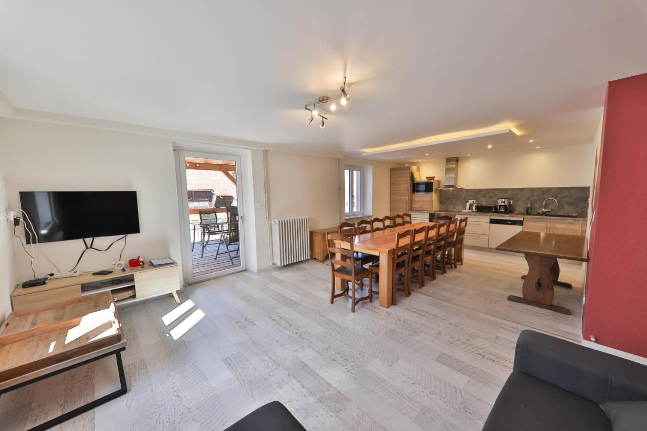 Sondernach Locations Des 3 Sommets Avec Sauna Et Spa En Alsace מראה חיצוני תמונה