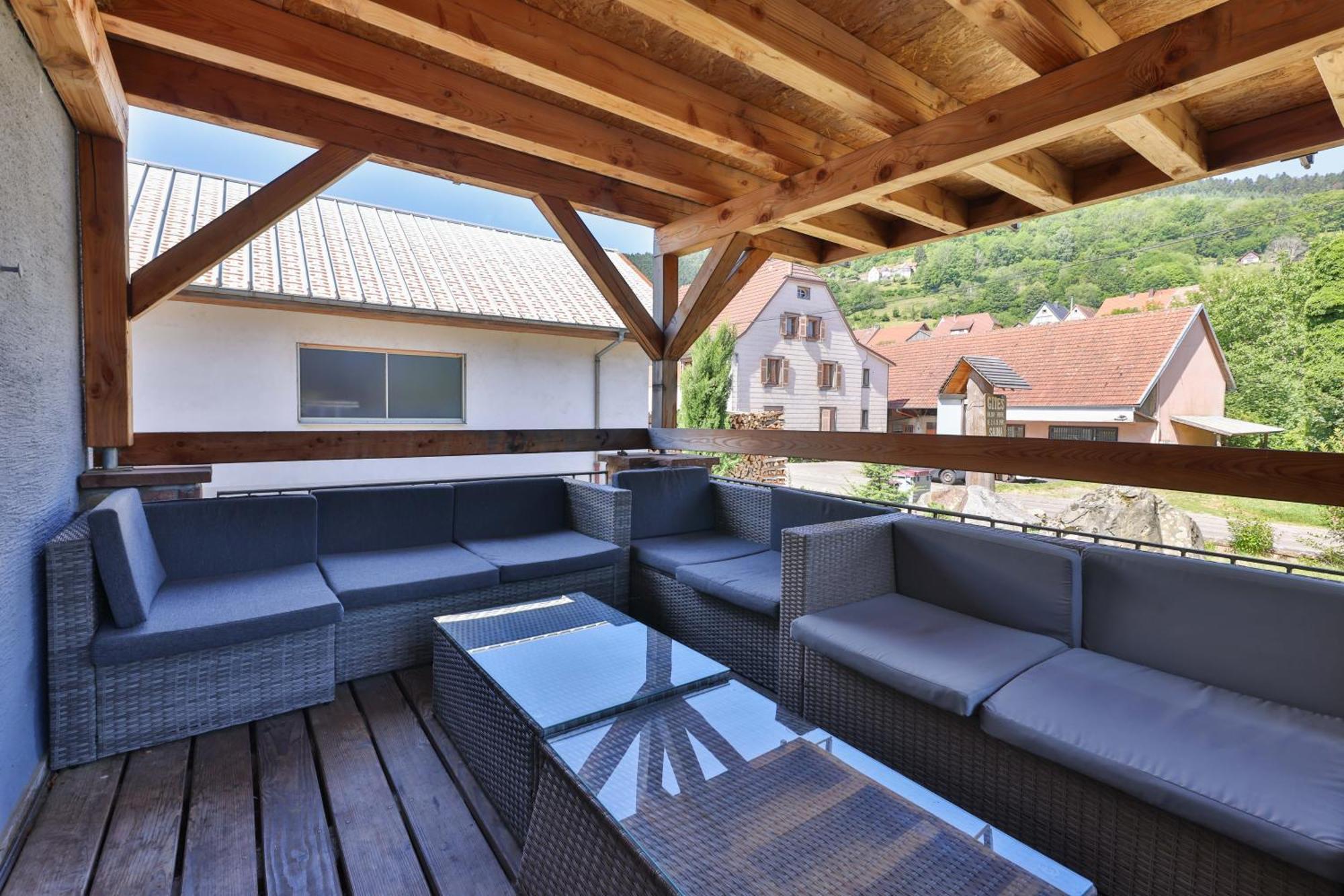 Sondernach Locations Des 3 Sommets Avec Sauna Et Spa En Alsace מראה חיצוני תמונה